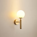 Applique murale moderne LED avec globe en verre Haizea