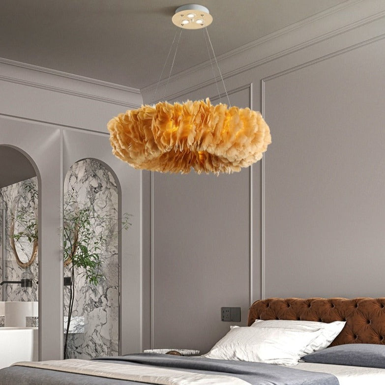 Floricenta modern LED peony chandelier