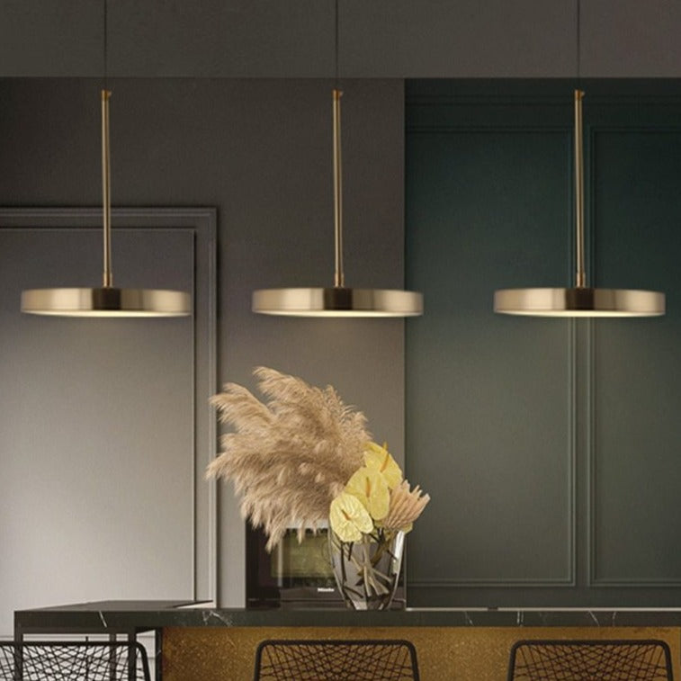 pendant light design and minimalist metal Pathen