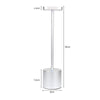 Lampe à poser design LED rechargeable Tory