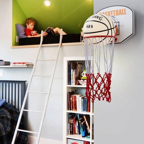 Applique murale à LED style panier de Basketball en métal Kids