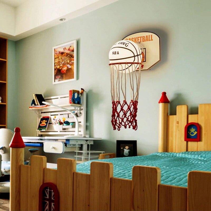 wall lamp LED Basketball Basket Style Wall Mount Kids