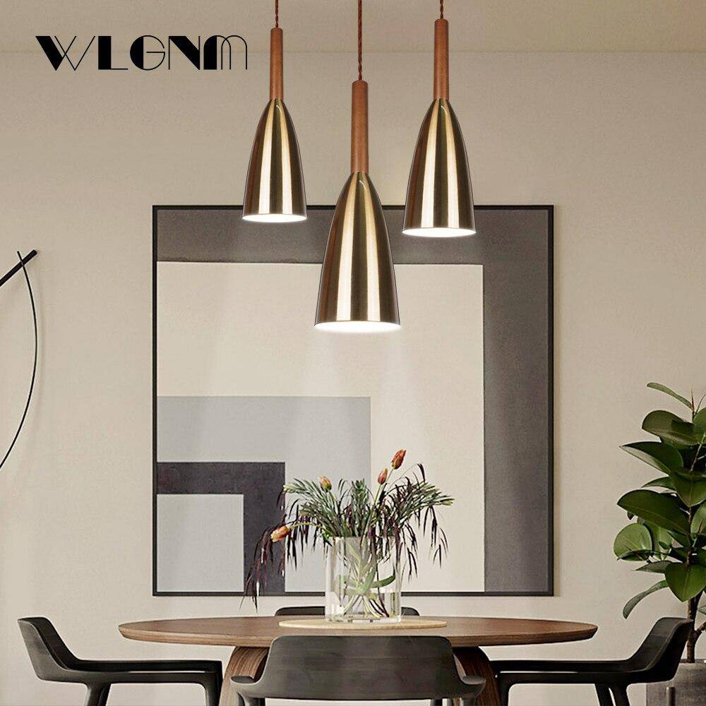 Suspension design à LED avec abat-jour en métal Industriel - vue 2 sur 9