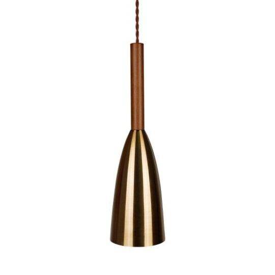 LED design pendant with metal lampshade Industrial