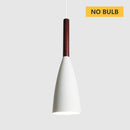 Suspension design à LED avec abat-jour en métal Industriel