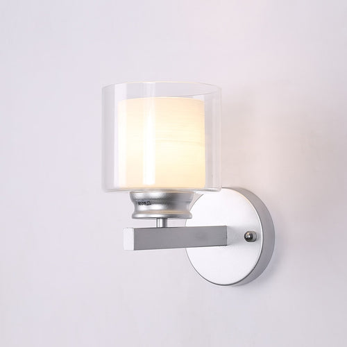 Applique murale moderne LED style faux bougeoir Alode - vue 4 sur 11