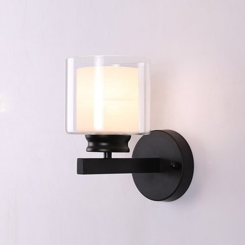Applique murale moderne LED style faux bougeoir Alode - vue 5 sur 11