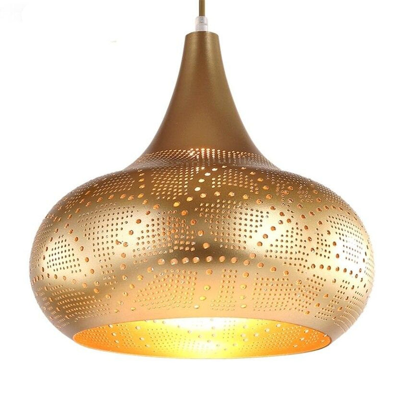 pendant light in metal, oriental style Arabia