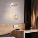 Applique murale moderne filaire en bois Deliah
