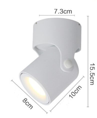 Spot rond à LED ajustable Obby