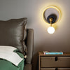 wall lamp geometric design wall with hanging ball Oryna
