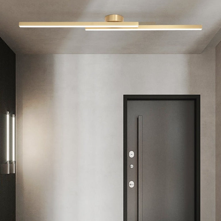 Linear and minimalist LED ceiling lamp Dallas