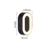 Applique extérieur LED ovale ou ronde Creative
