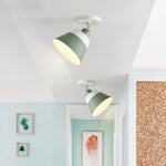Applique LED à spot en métal de couleur ajustable
