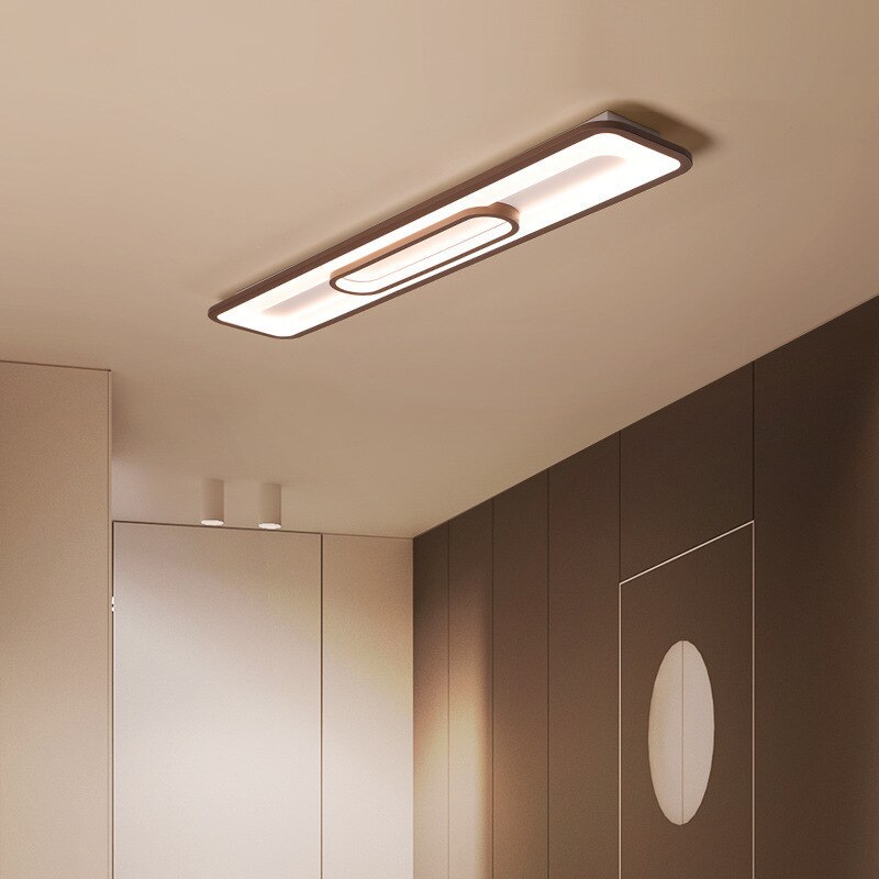 Plafonnier moderne LED minimaliste rectangulaire Estaccia