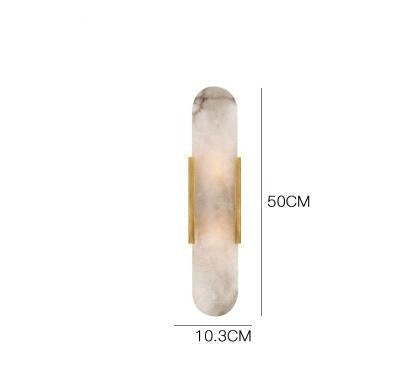 wall lamp cylindrical marble effect design wall Aïda