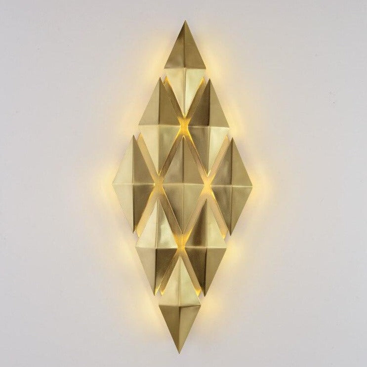 wall lamp modern diamond-shaped wall Dyamantina