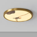 Plafonnier moderne et rond style chinois Seungri