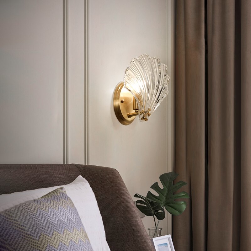 wall lamp modern LED seashell wall Shelly