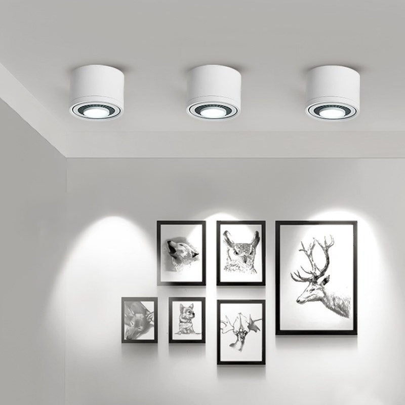 Spotlight modern 360 degree rotating aluminium LED Volteo