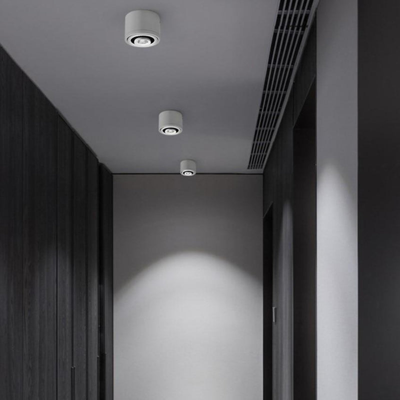 Spot moderne LED rotatif 360 degrés en aluminium Volteo