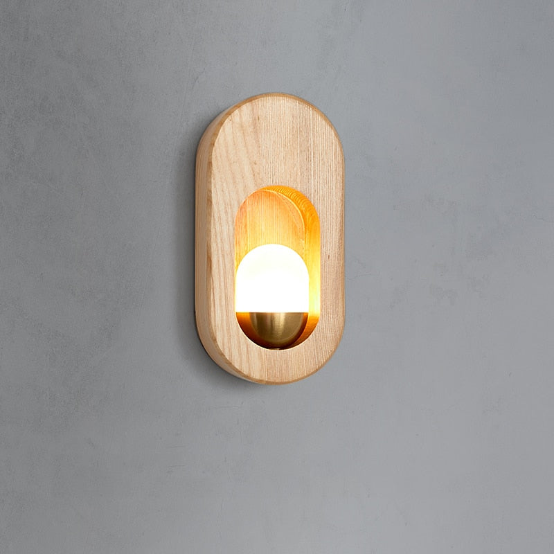 Applique murale scandinave LED avec oeuf lumineux Chaymae