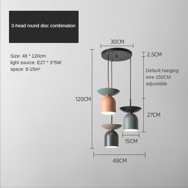 Lámpara de suspensión industrial con pantalla en forma de cúpula Soren