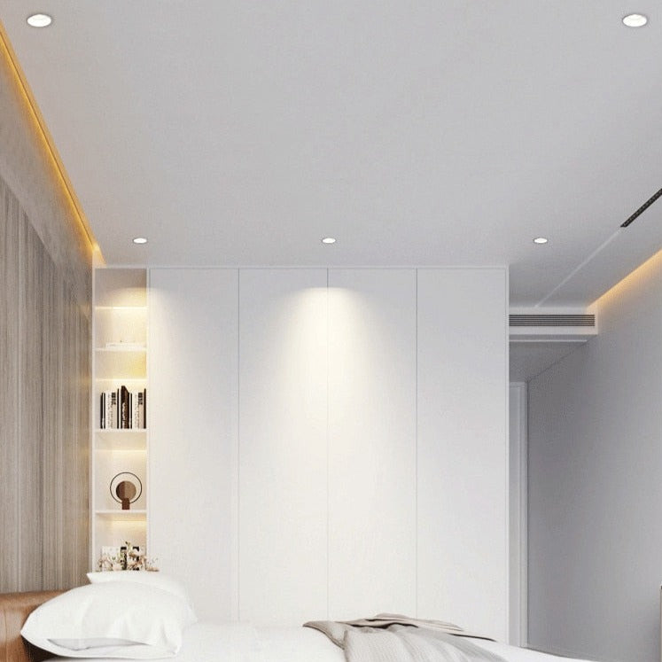 Spot moderne LED angle réglable à 24° et anti-éblouissement Elba - vue 3 sur 7