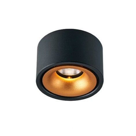 Foco LED redondo de metal moderno Lory para empotrar