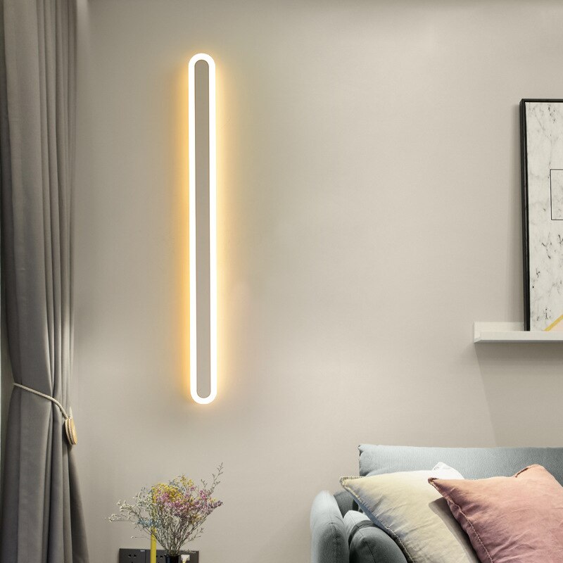 Lámpara de pared design metálica y rectangular LED Jack