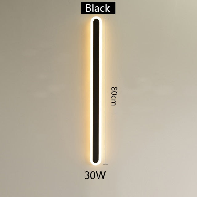 wall lamp LED wall design metallic and rectangular Jack