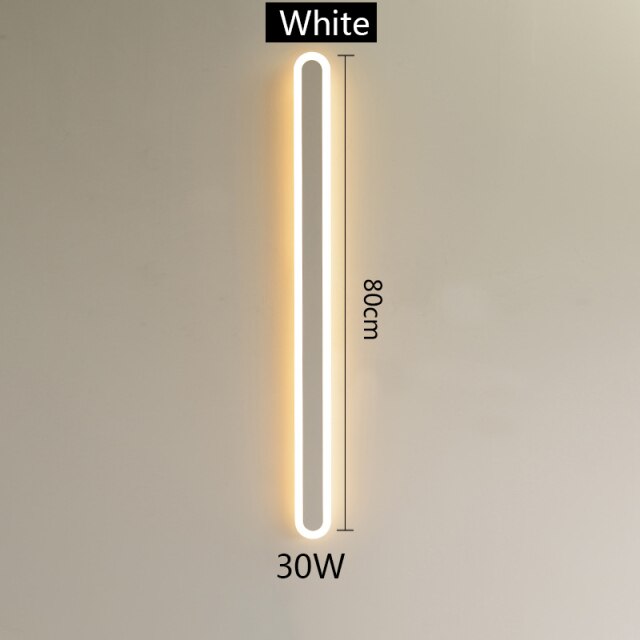 wall lamp LED wall design metallic and rectangular Jack