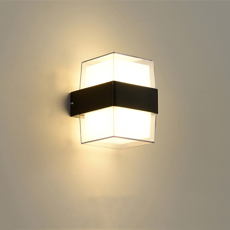wall lamp modern LED cubic metal wall Adam