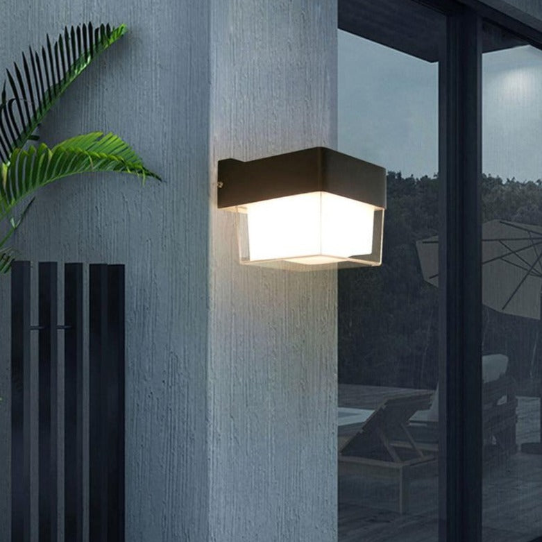 wall lamp modern LED cubic metal wall Adam