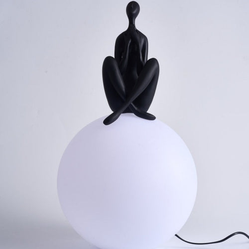Lampe à poser LED style art déco avec silhouette Bloomie - vue 6 sur 8