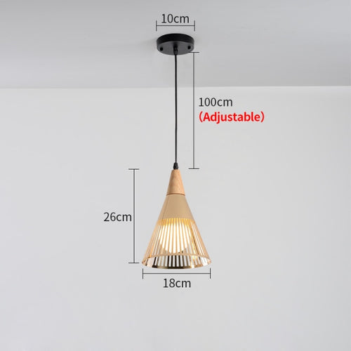 Suspension moderne LED avec lampes coniques Abril - vue 5 sur 5