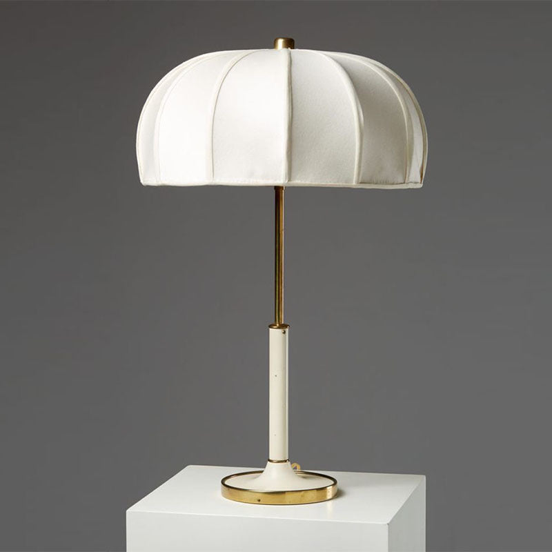 Lampe à poser moderne abat-jour en forme de dome Rita