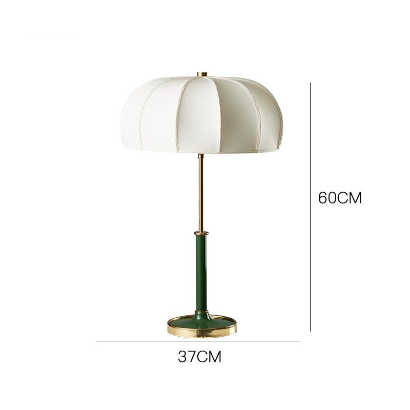 Lampe à poser moderne abat-jour en forme de dome Rita