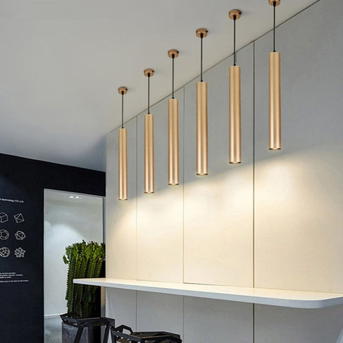 pendant light modern LED minimalist and golden Melania