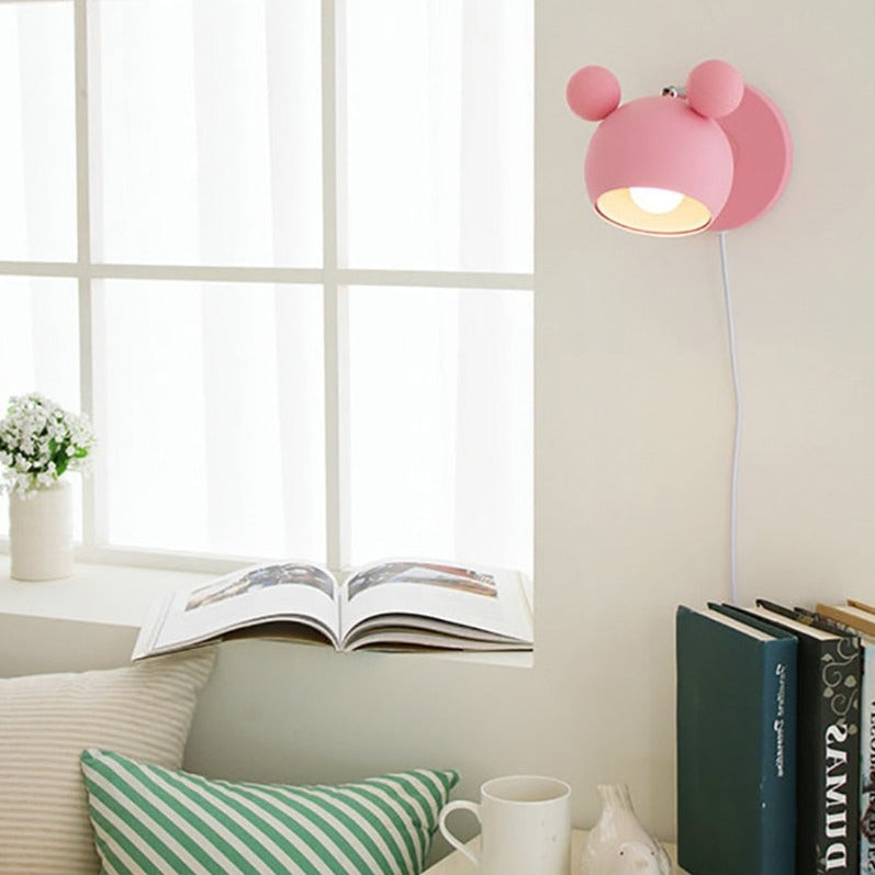 wall lamp colourful children's wall with little ears Joyla