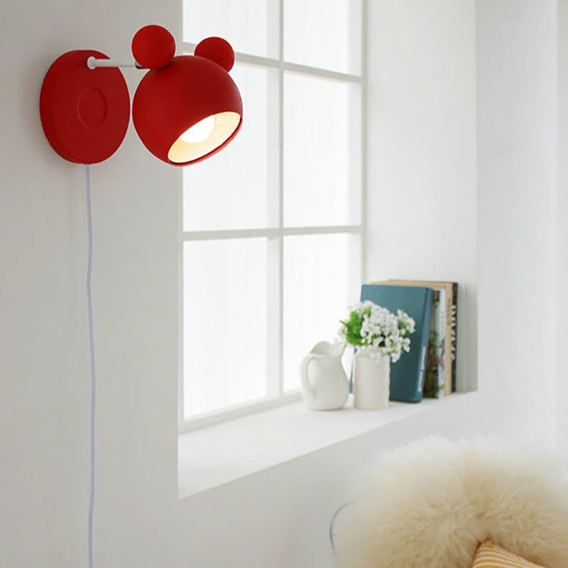 wall lamp colourful children's wall with little ears Joyla