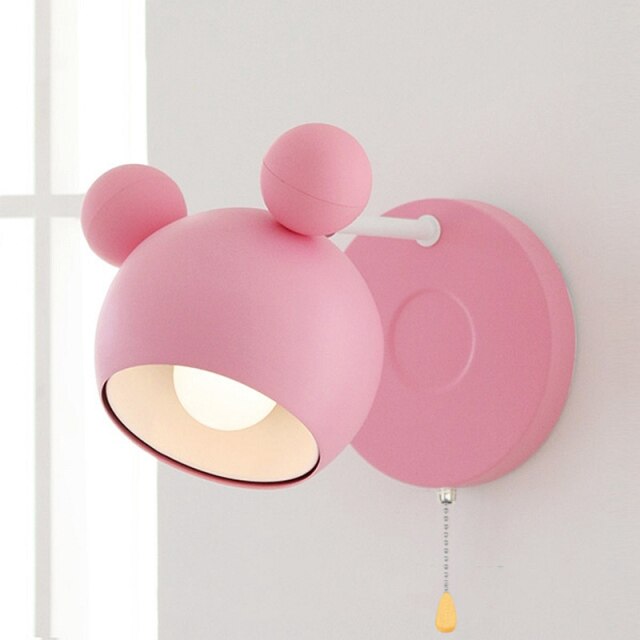 wall lamp colourful children's wall with little ears Joyla