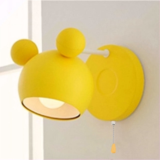 wall lamp colourful children's wall with little ears Joyla