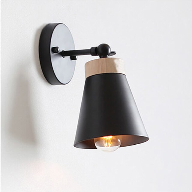 wall lamp modern wall with lampshade coloured conical Eddy