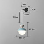 wall lamp modern LED wall with lampshade metal Hodge
