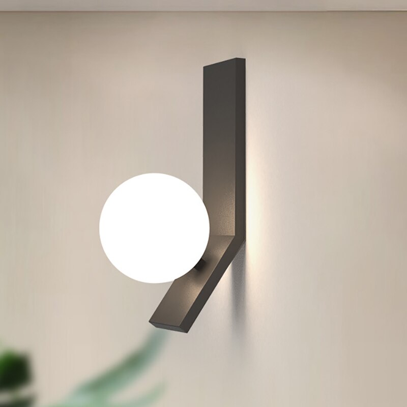 wall lamp minimalist industrial LED wall light Aroux