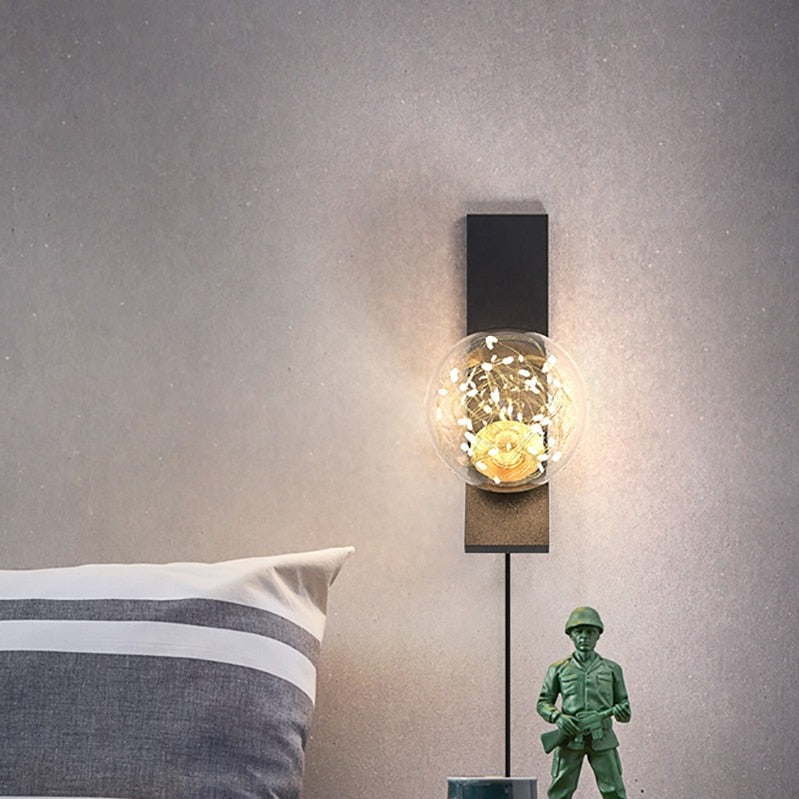 Aroux, aplique LED industrial minimalista