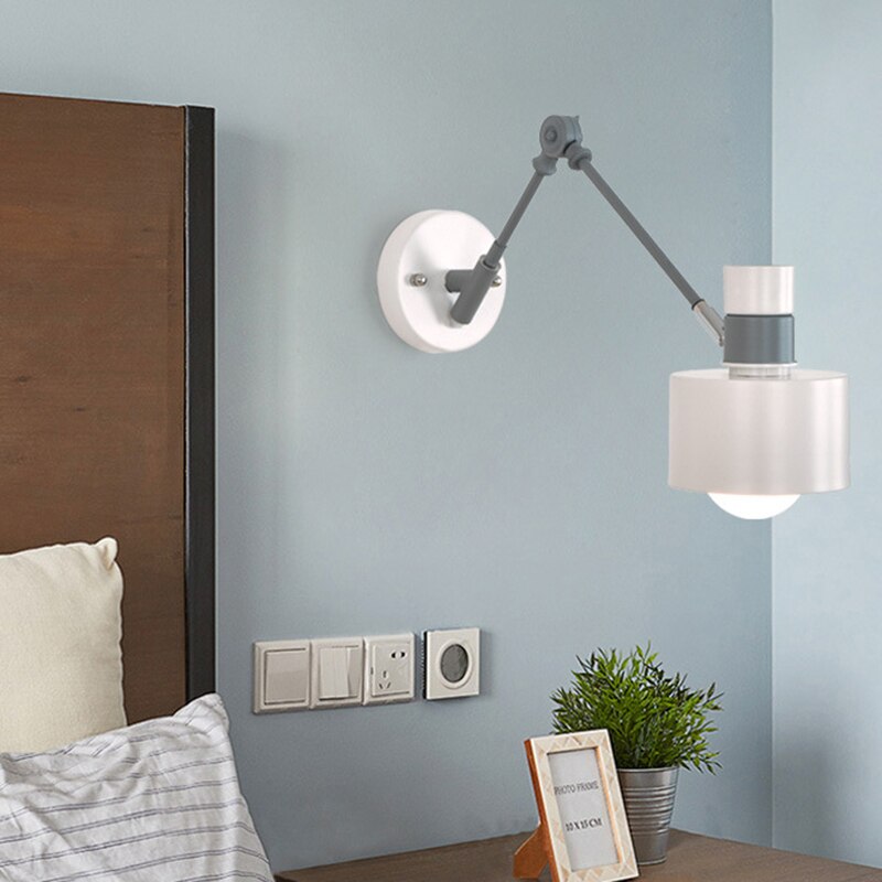 wall lamp modern wood and metal wall Garenne (several models)