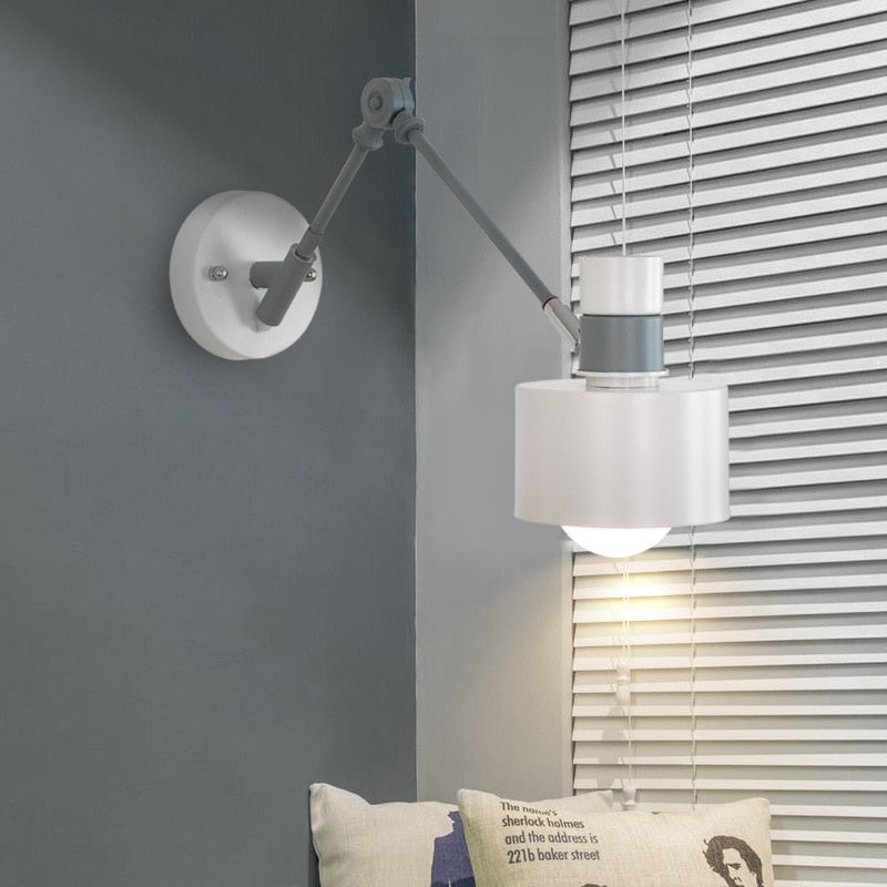 wall lamp modern wood and metal wall Garenne (several models)