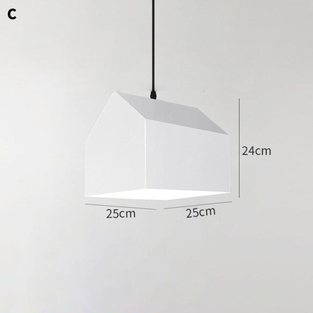 Lámpara de suspensión moderno y geométrico Harry